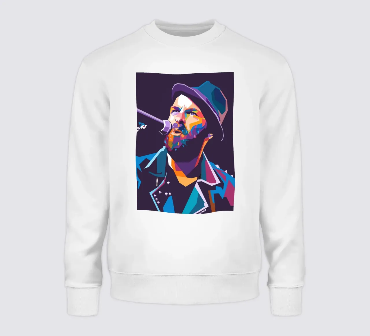 Tim Armstrong Rancid pop art felpa da Hantamrata