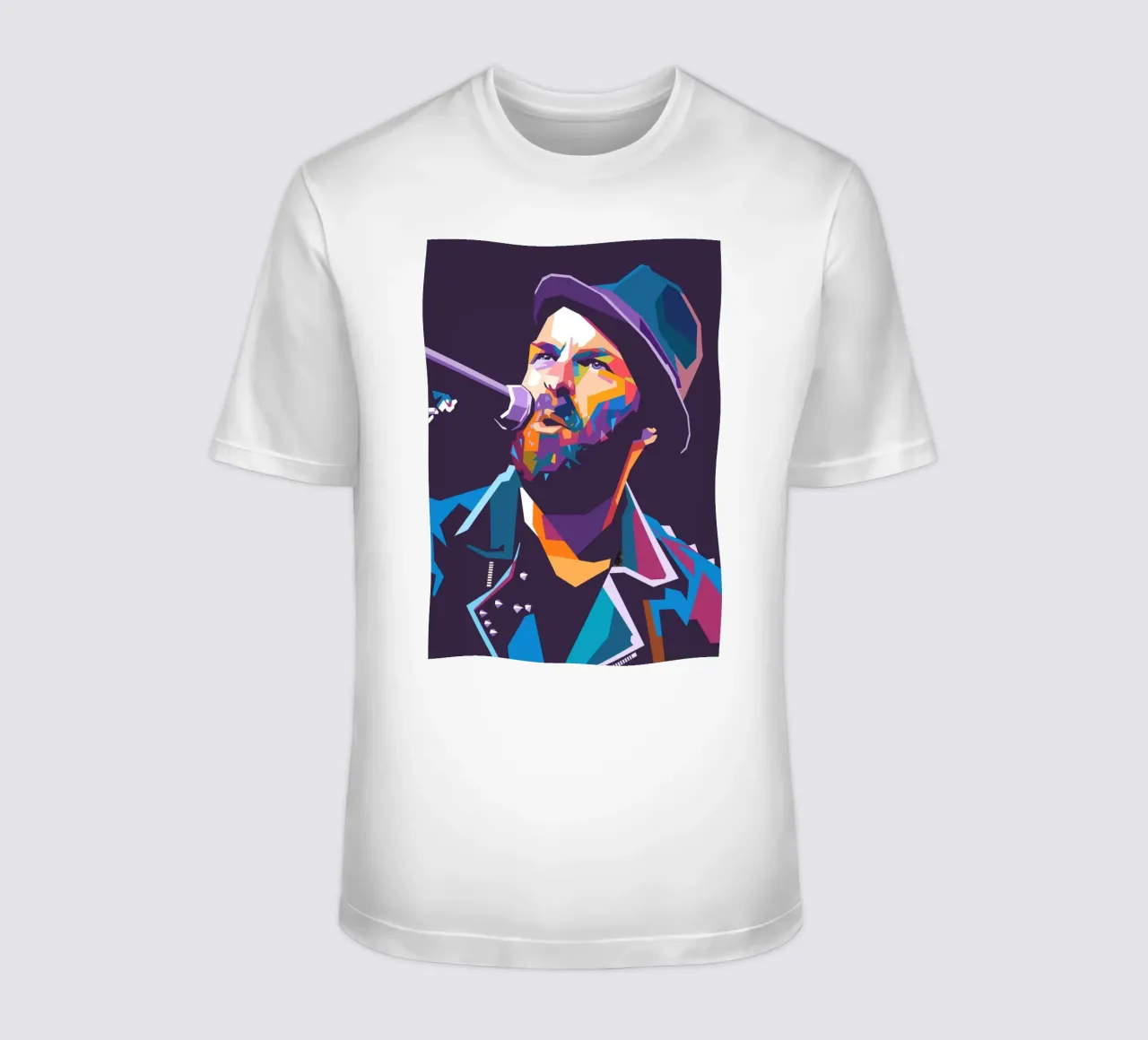 Tim Armstrong Rancid pop art t-shirt da Hantamrata