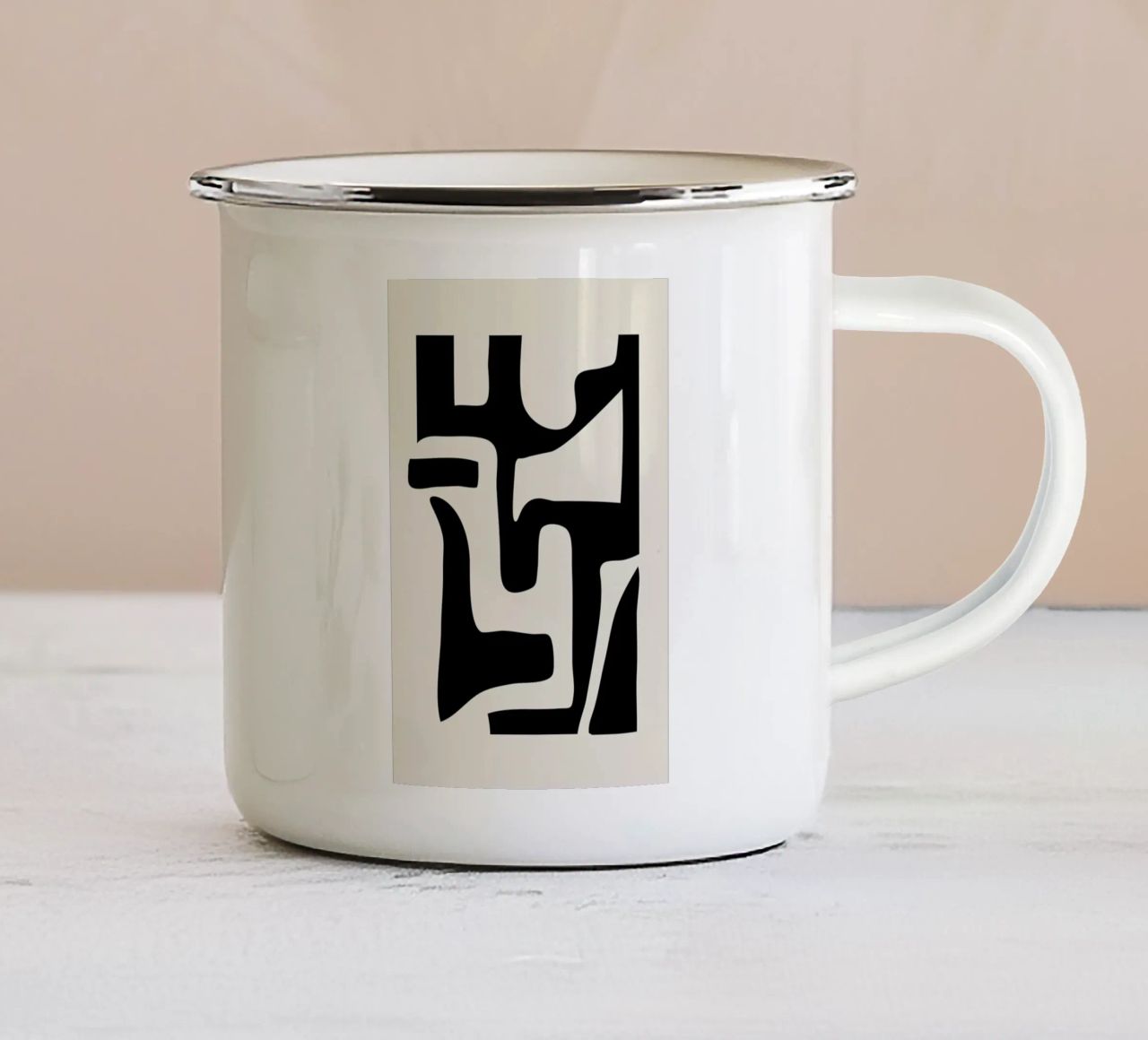 Ladders tazza in smalto da Graphite