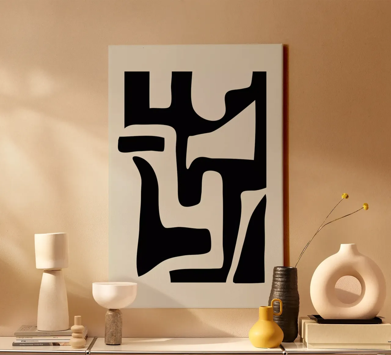 Ladders canvas by Graphite