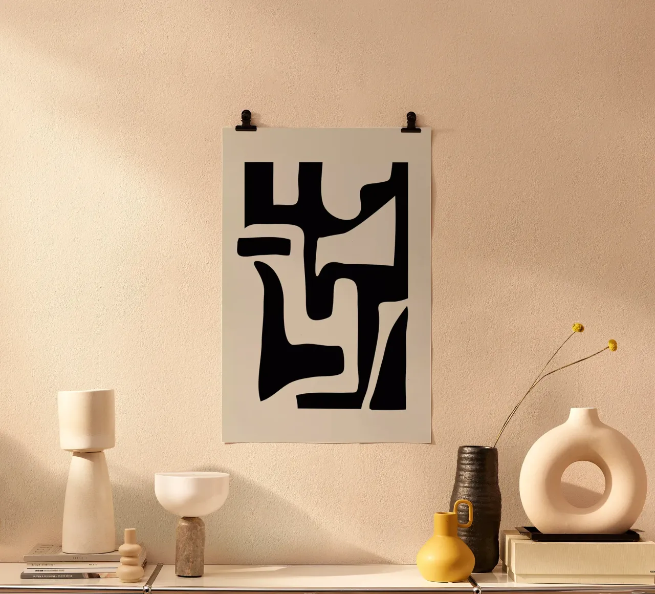 Ladders poster con telaio in plastica da Graphite