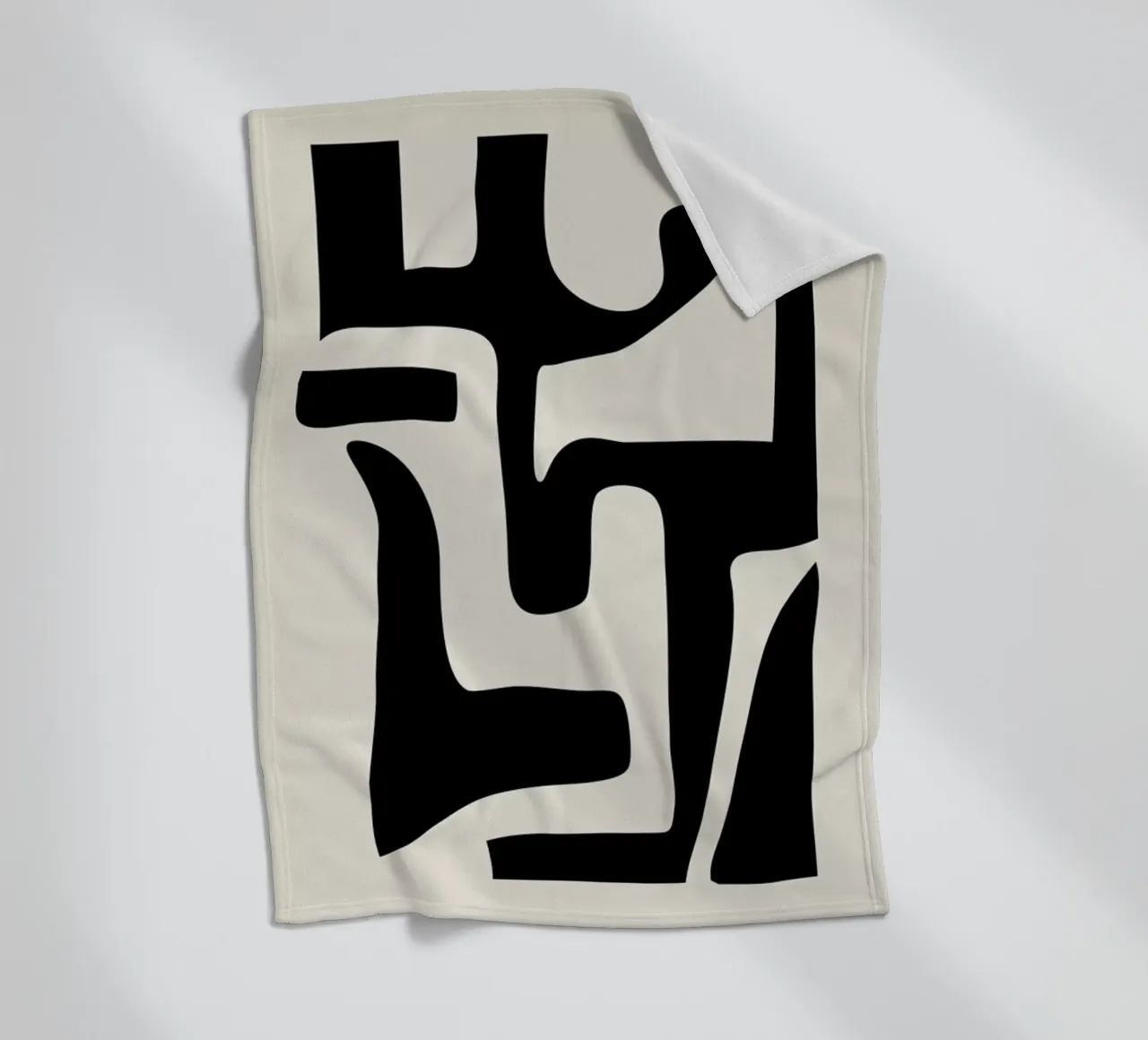 Ladders Fleecedecke von Graphite