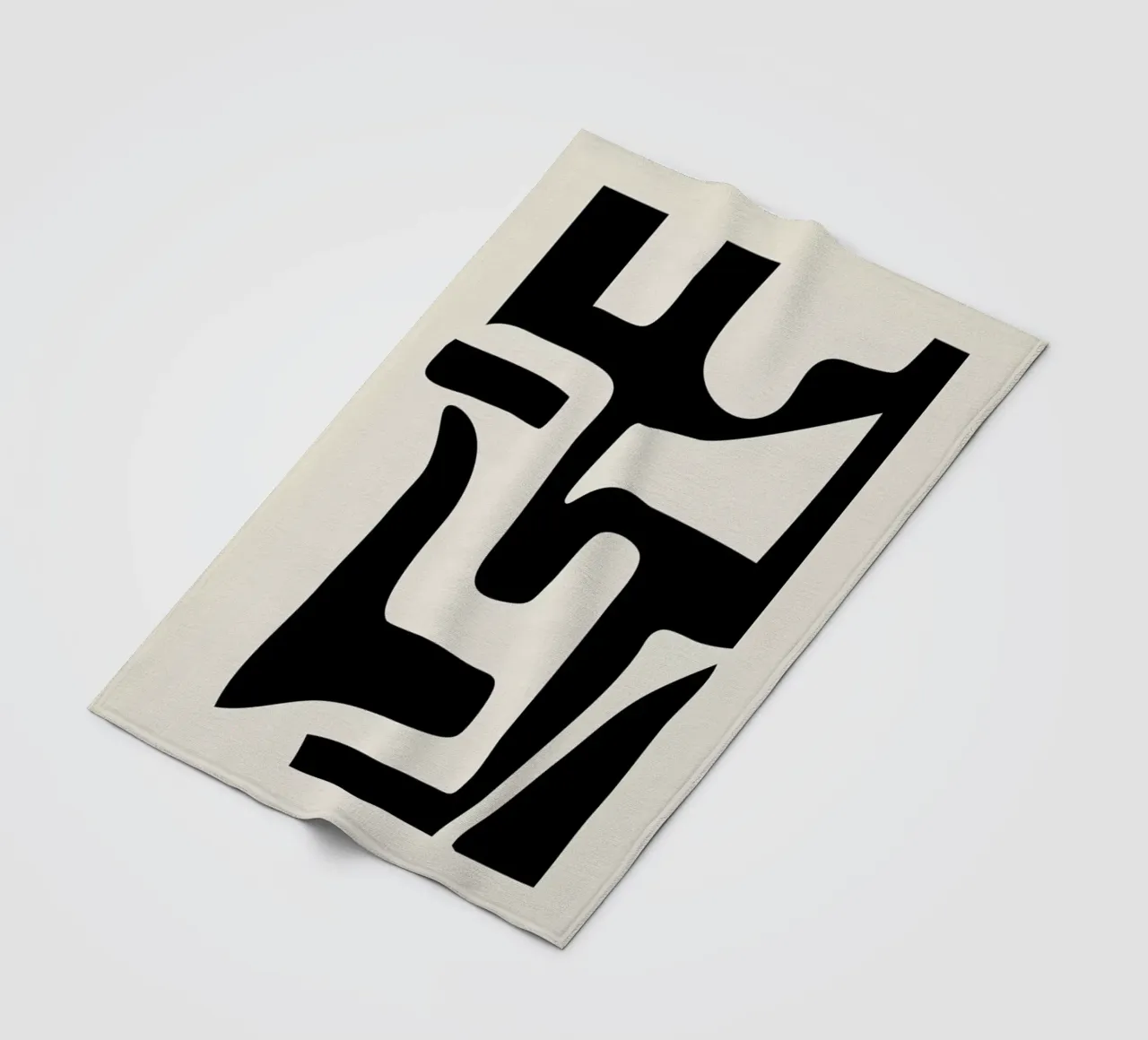 Ladders Fleecedecke von Graphite