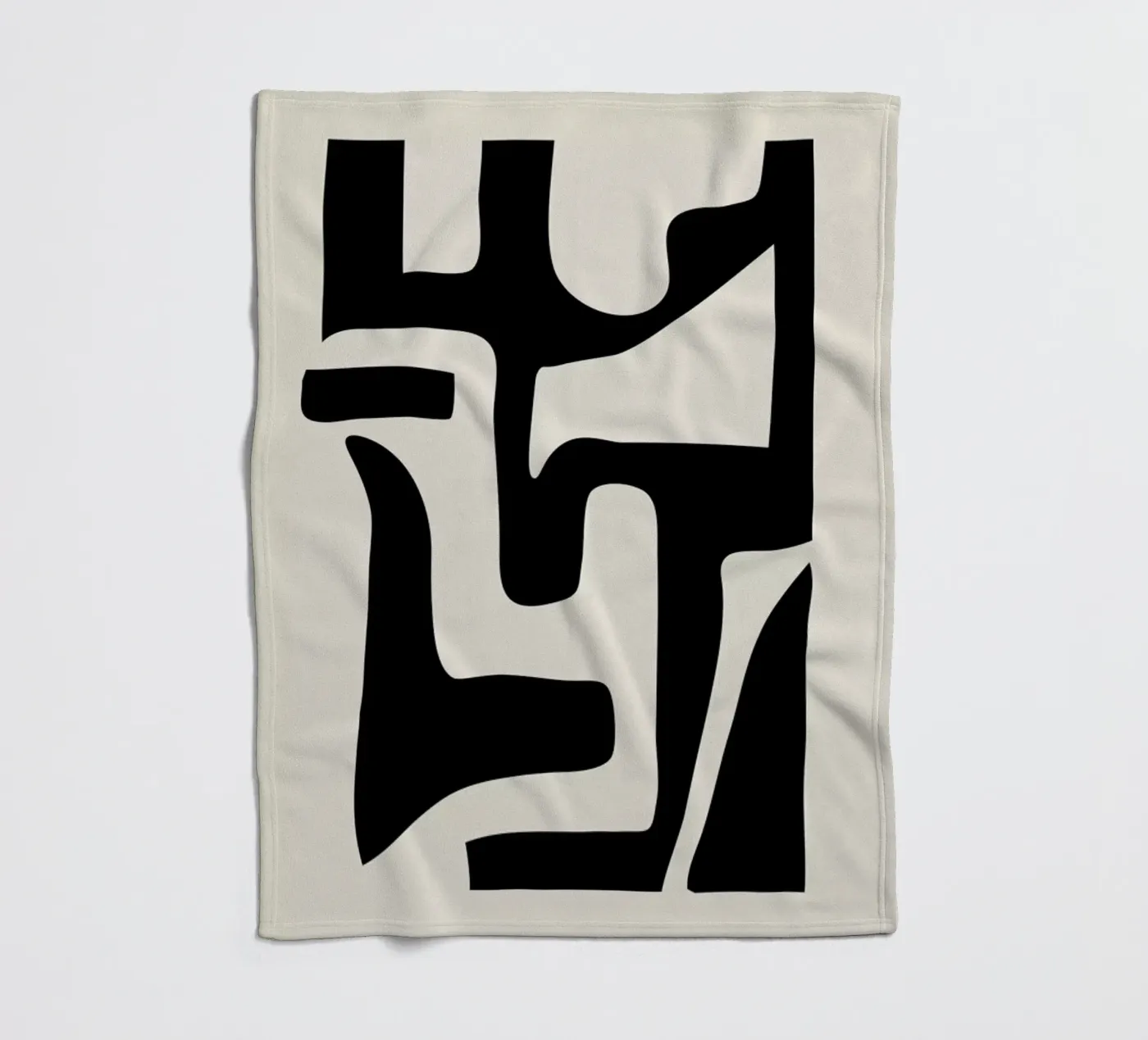 Ladders Fleecedecke von Graphite