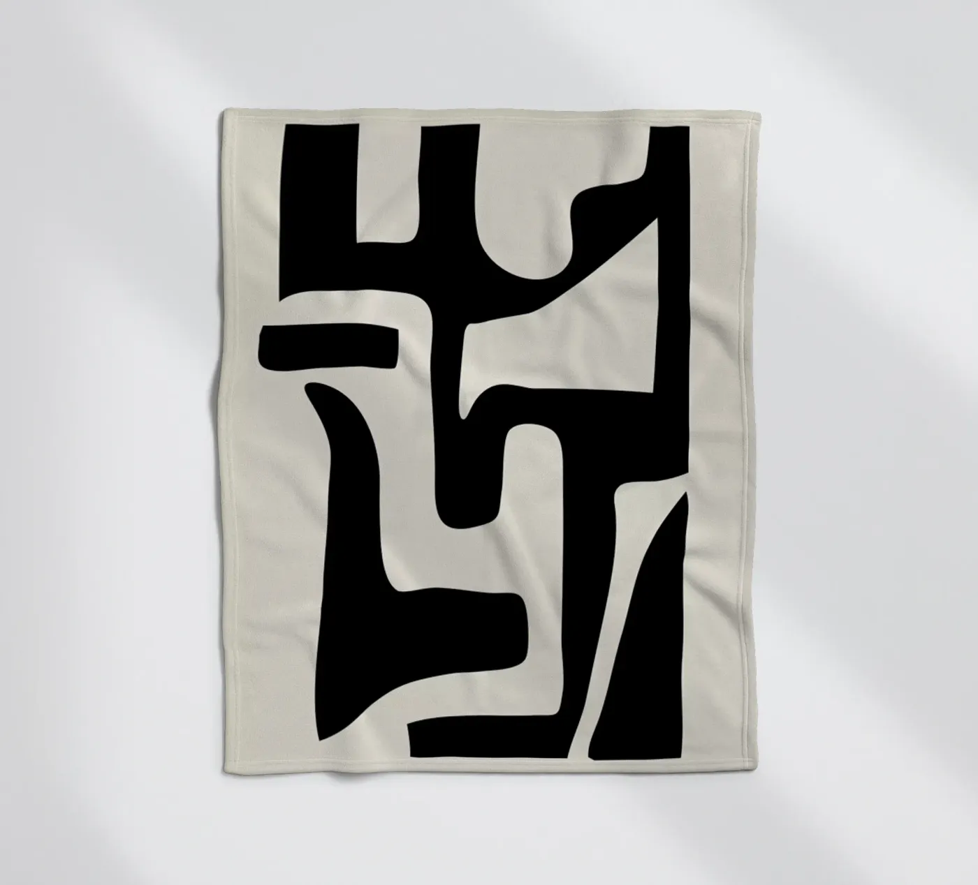 Ladders Fleecedecke von Graphite