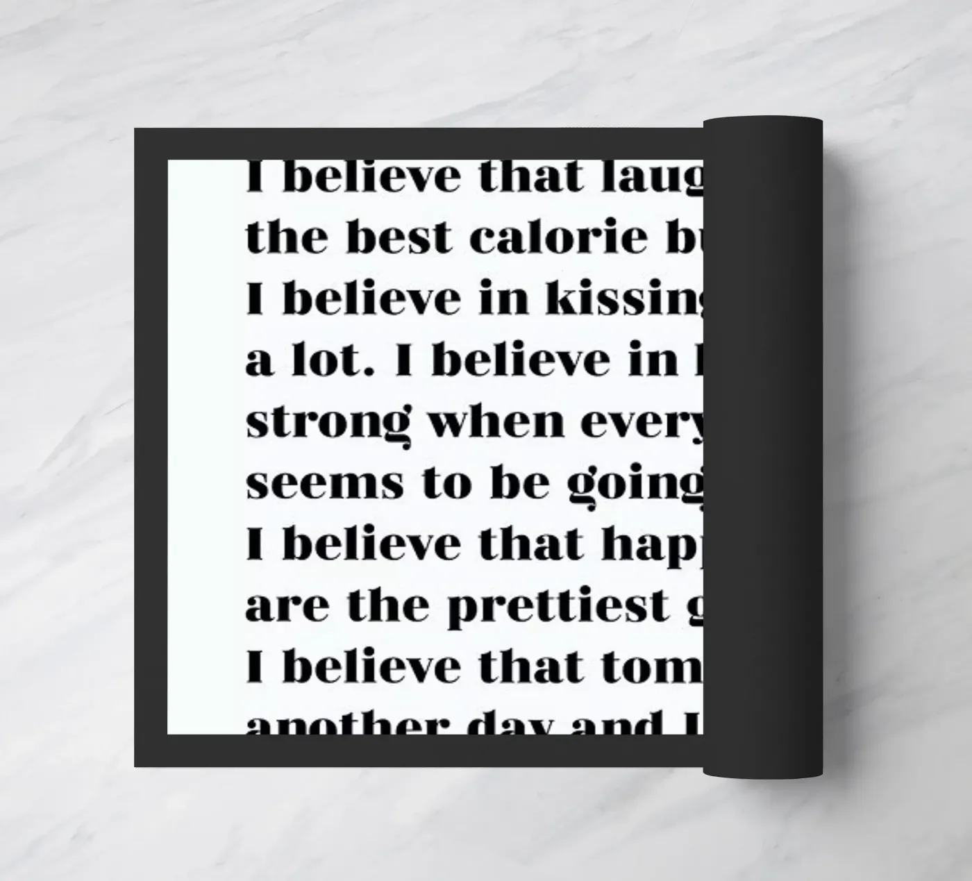 Believe in Miracles zerbino da typed