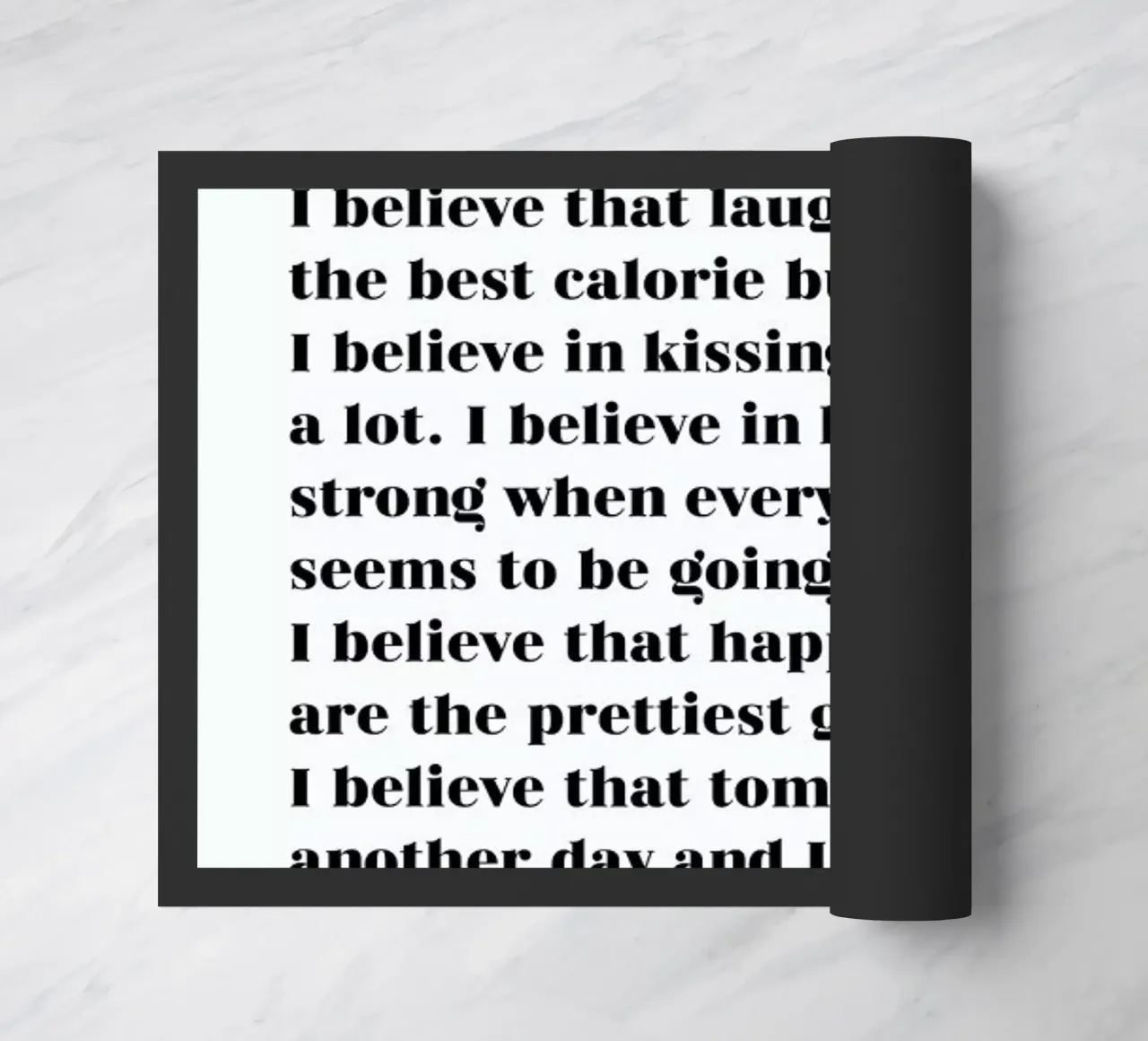 Believe in Miracles zerbino da typed