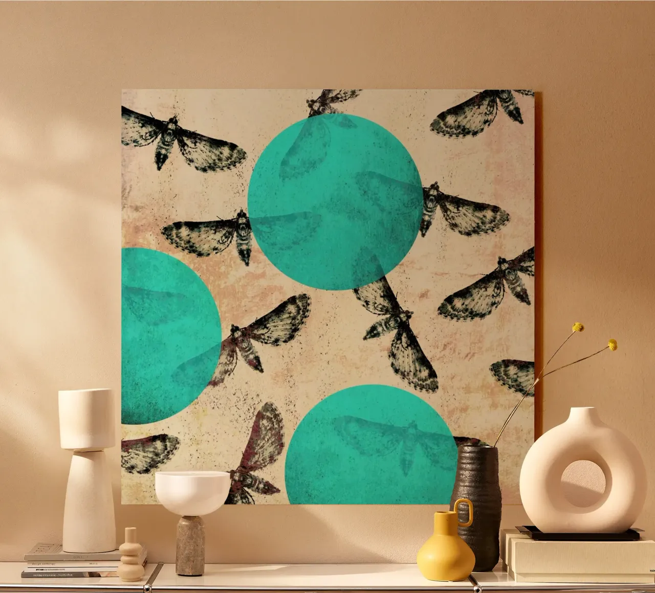 Moths 1 plexiglass da Elisabeth Fredriksson