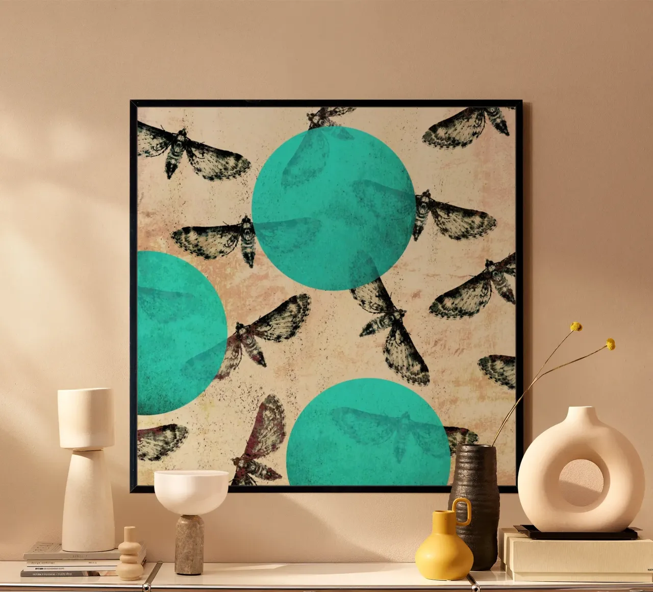 Moths 1 poster da Elisabeth Fredriksson