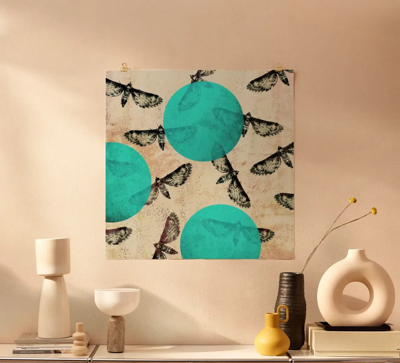 Moths 1 poster da Elisabeth Fredriksson