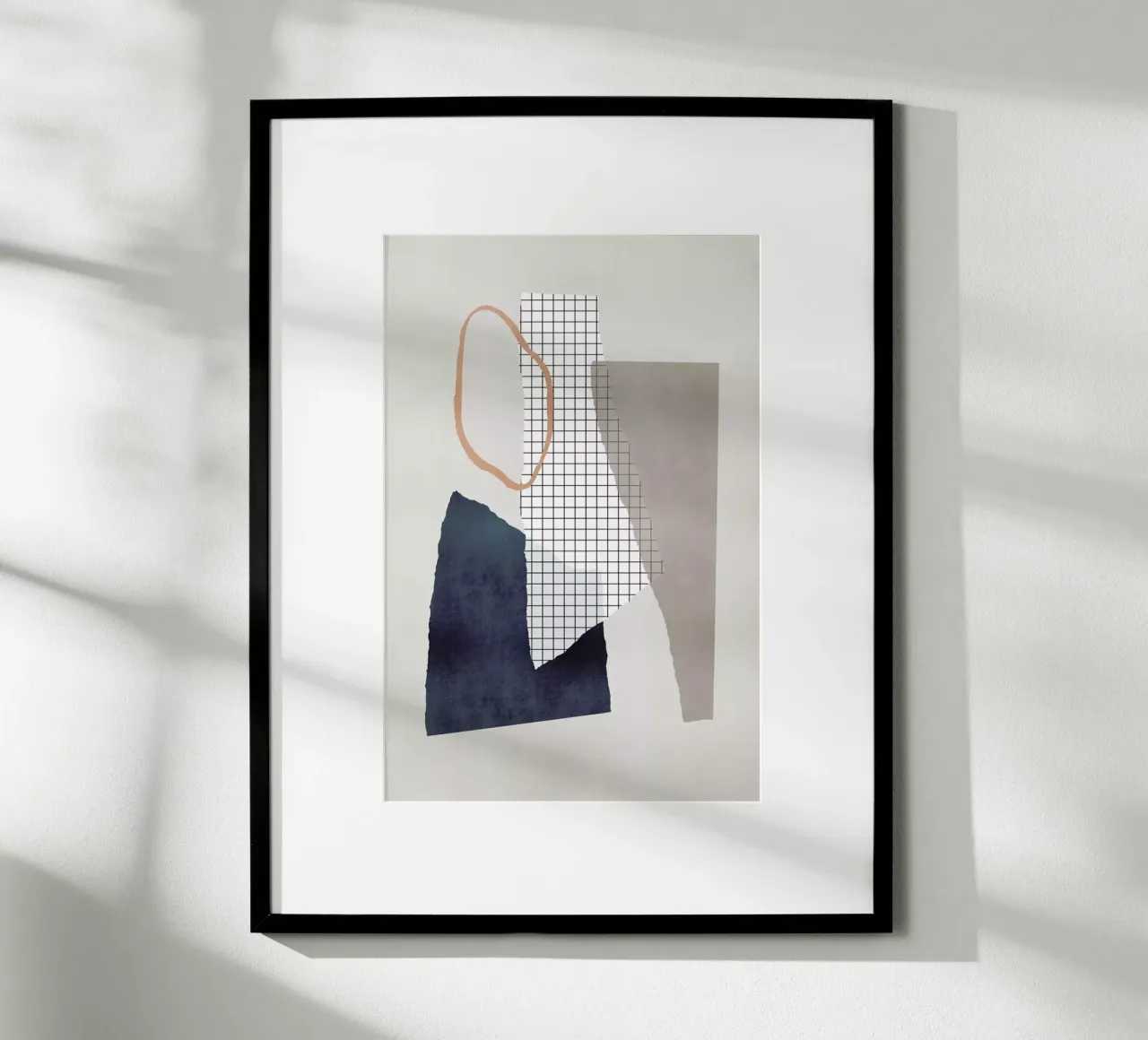 Pieces 18 poster con telaio in legno da Mareike Böhmer
