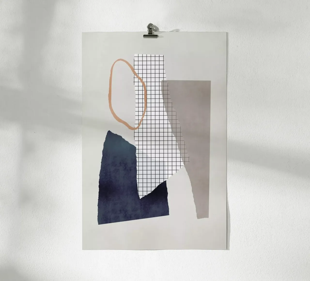 Pieces 18 poster con telaio in legno da Mareike Böhmer