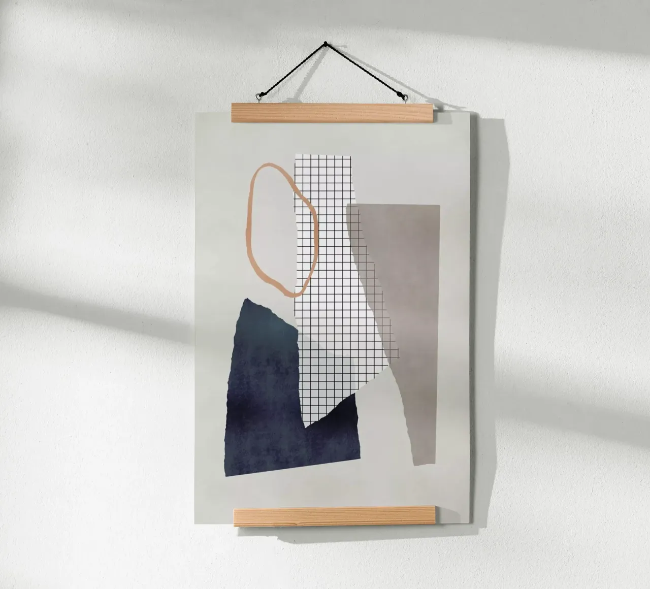Pieces 18 poster con telaio in legno da Mareike Böhmer