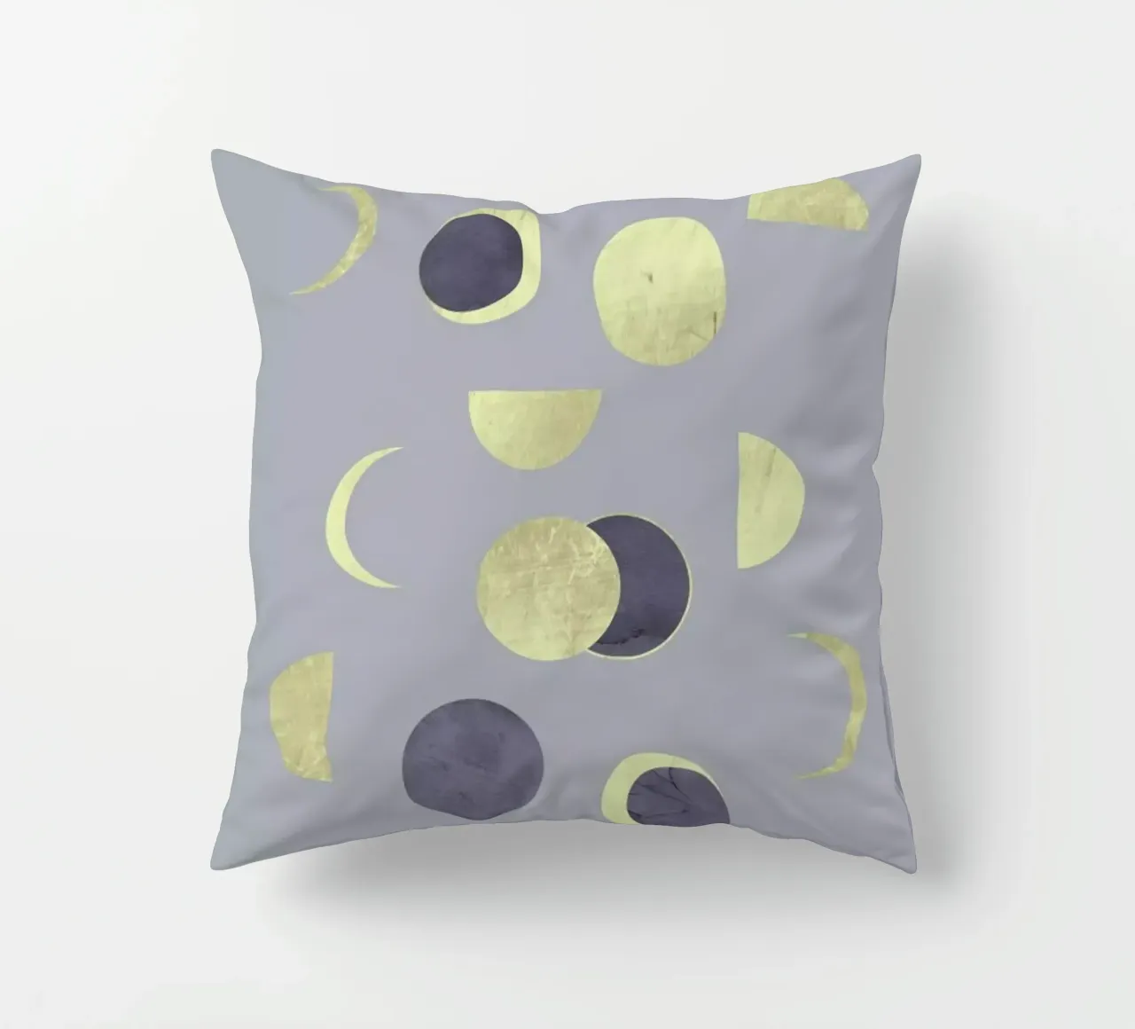 Moons Gold decorative cushion by cafelab