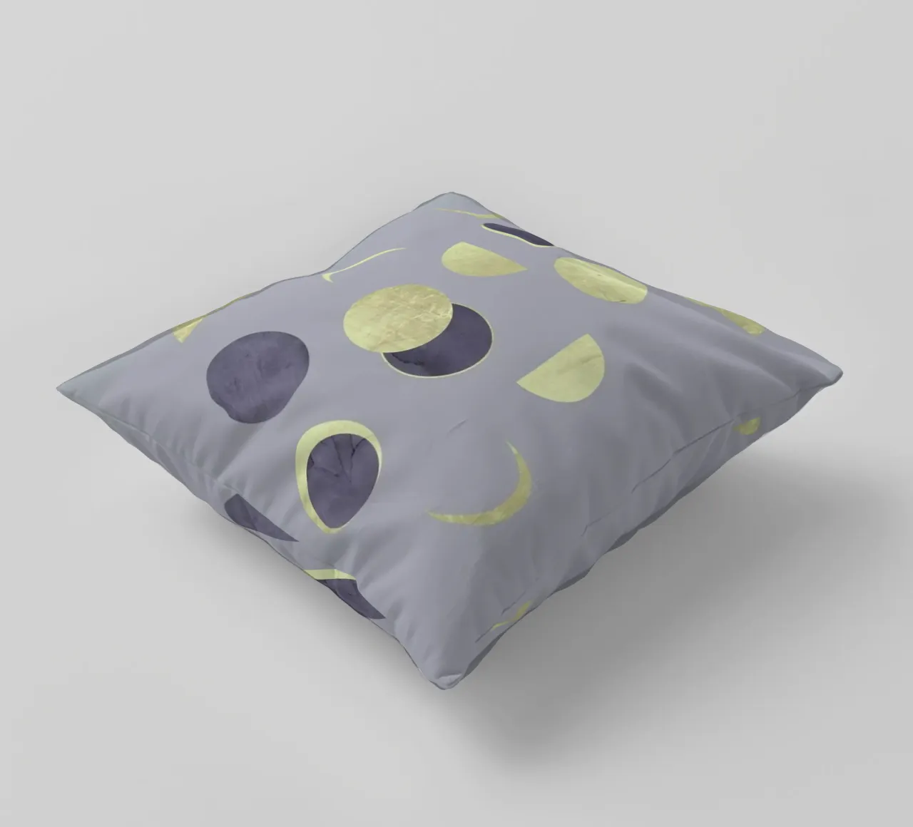 Moons Gold decorative cushion by cafelab