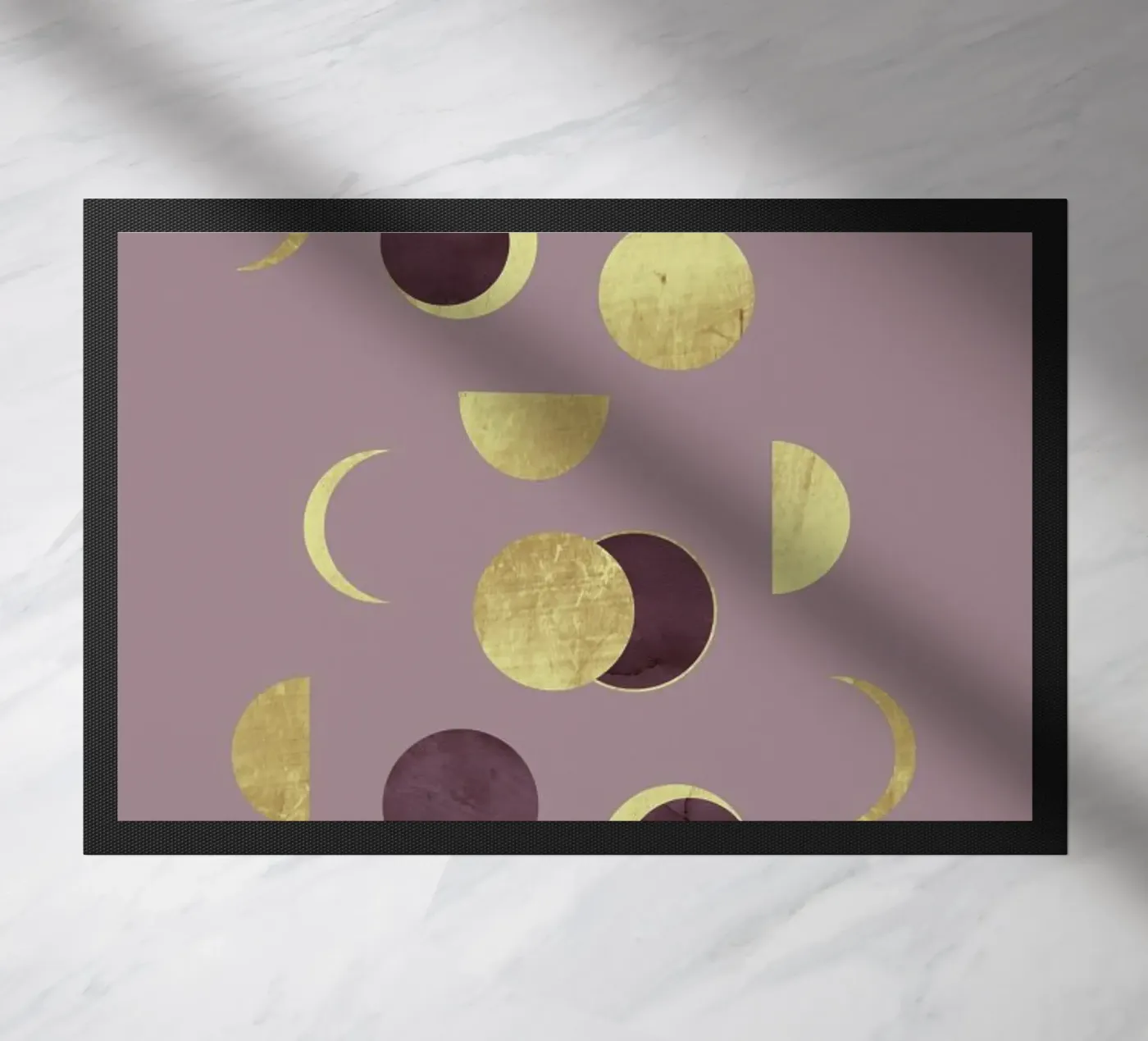 Moons Gold doormat by cafelab