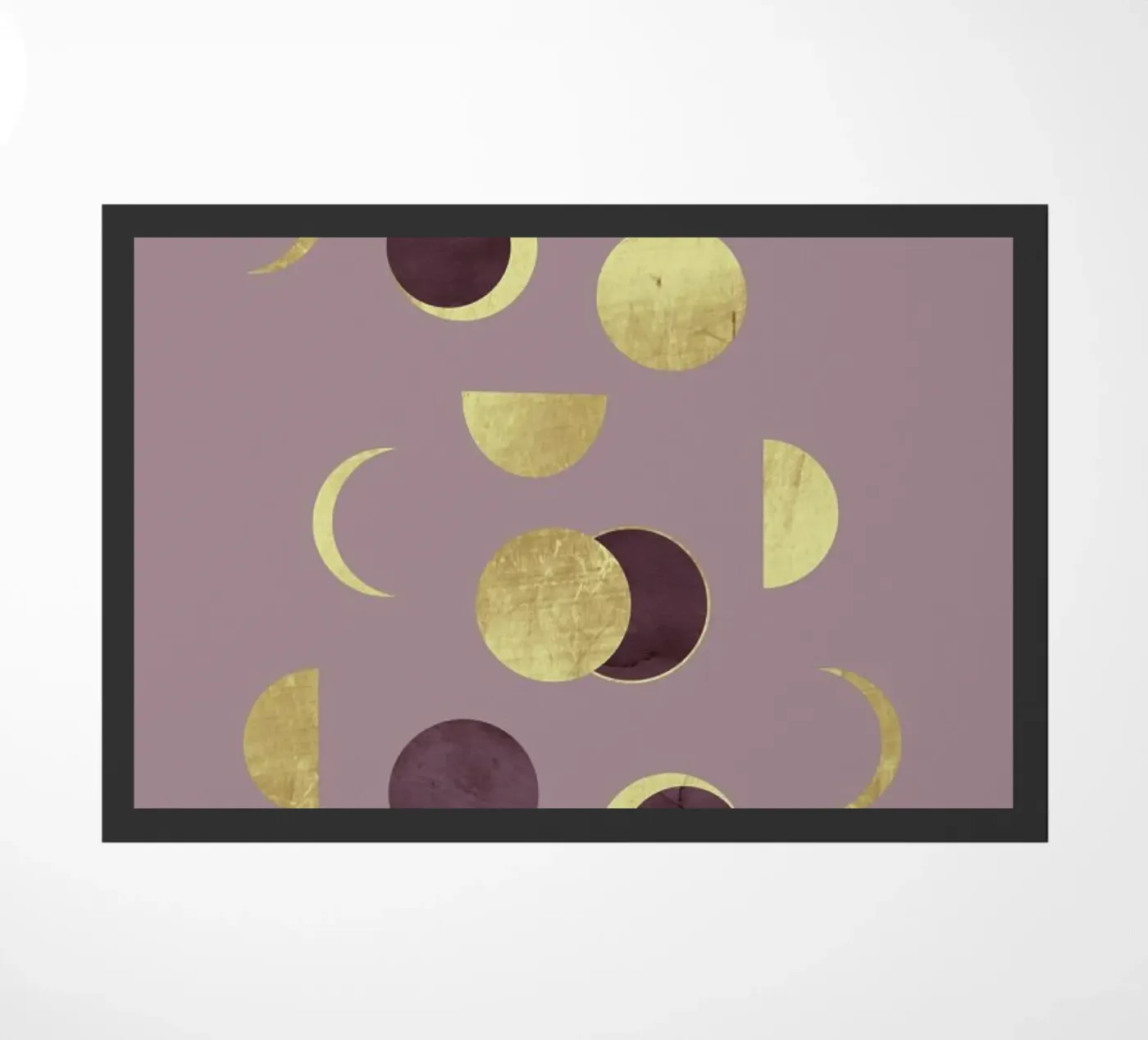 Moons Gold doormat by cafelab