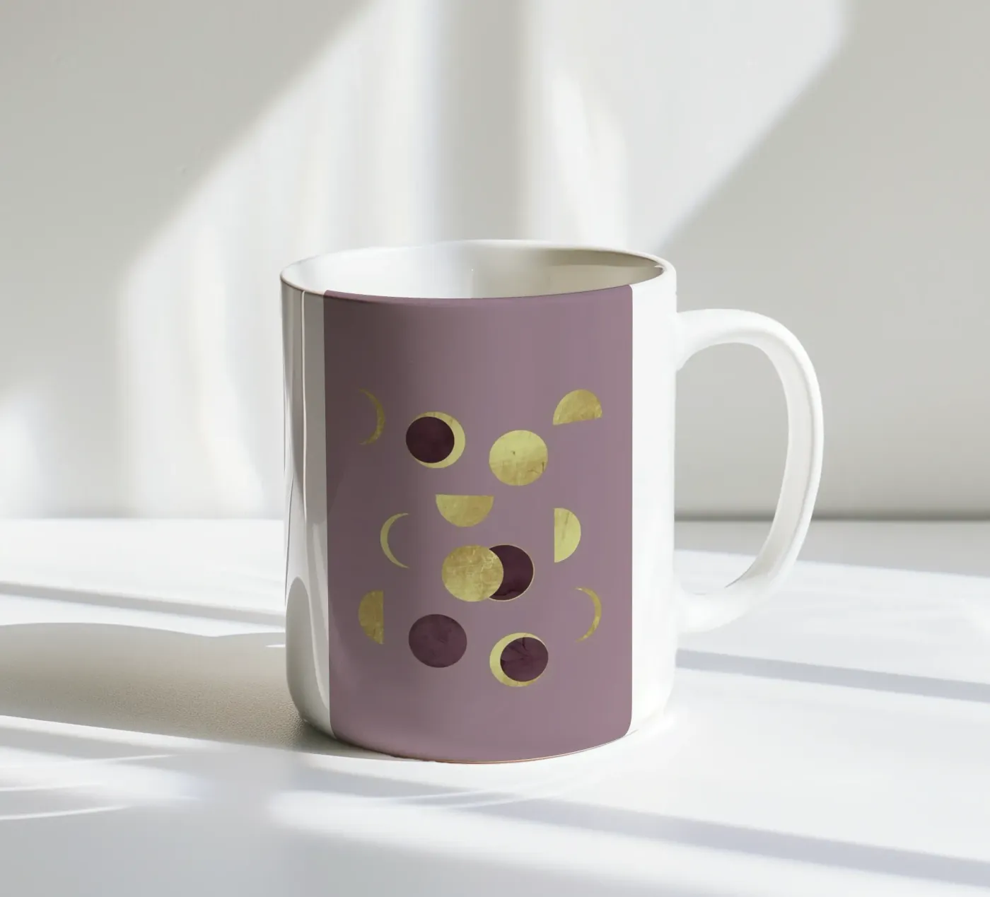 Moons Gold ceramic mug by cafelab