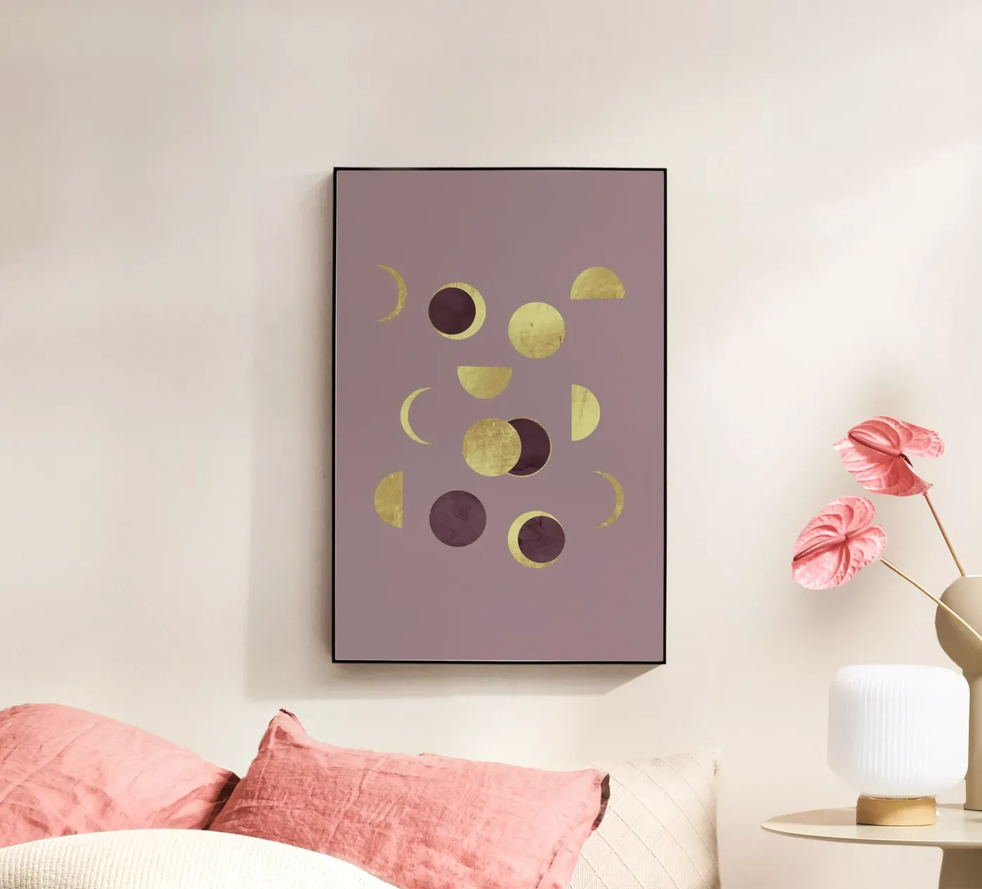 Oro delle lune plexiglass da cafelab