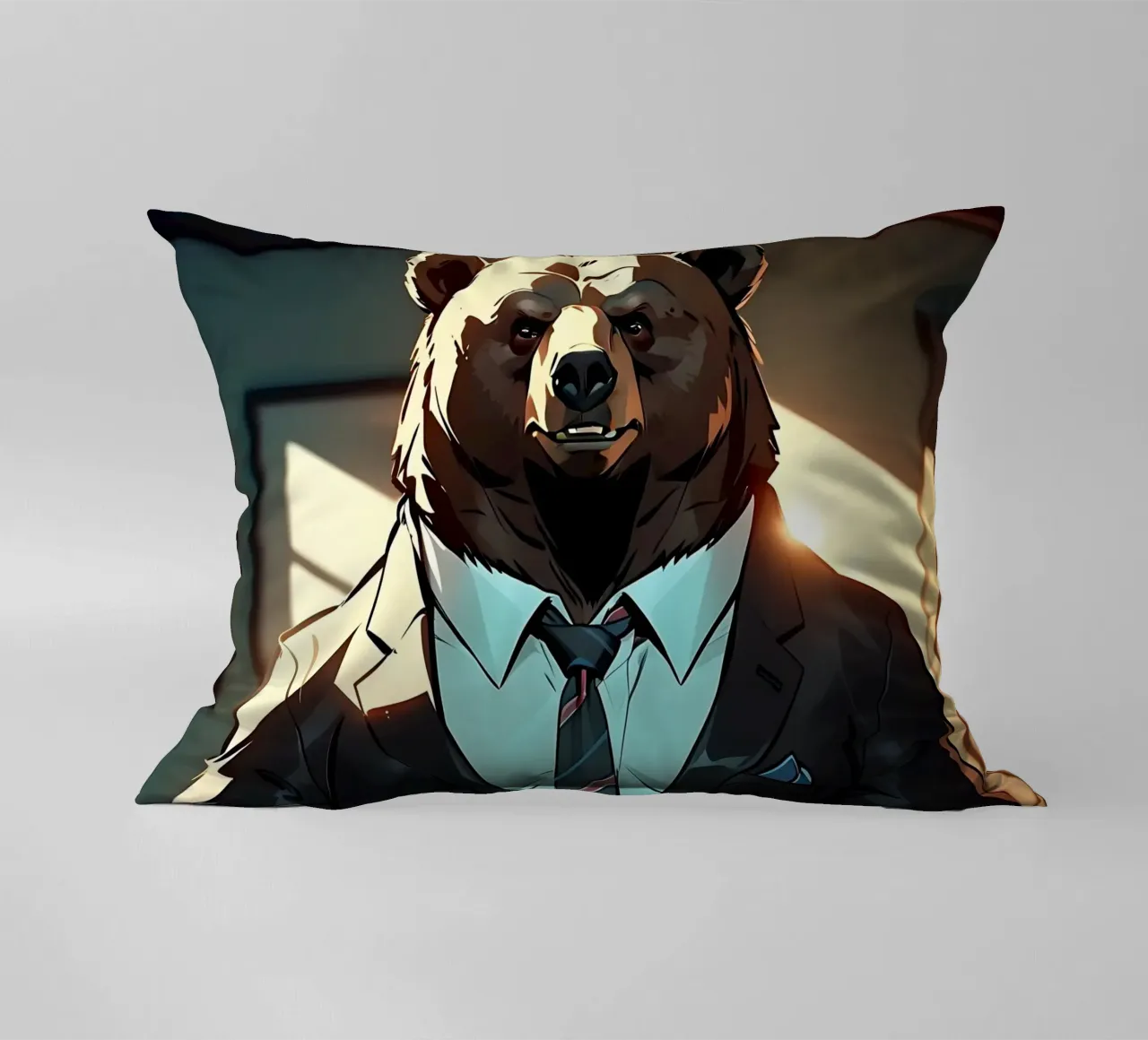 Orso_Stile_C_1 cuscino da Tierisch bunt by LK