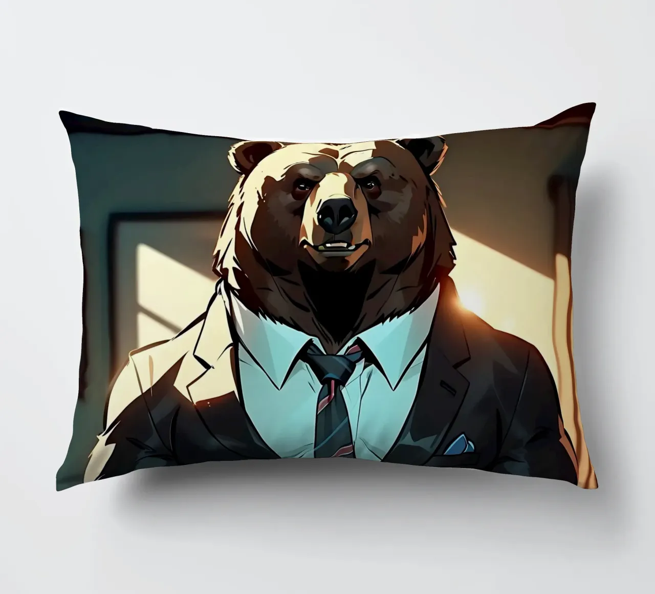 Orso_Stile_C_1 cuscino da Tierisch bunt by LK