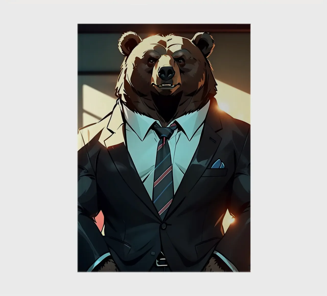 Bear_Style_C_1 notebook by Tierisch bunt by LK