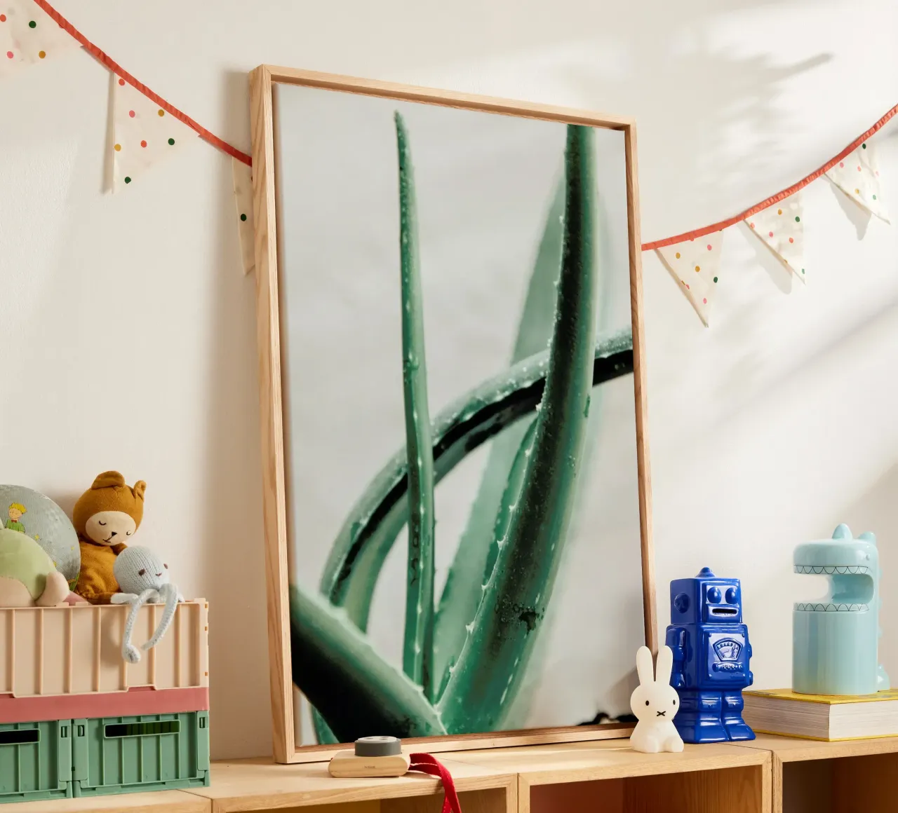 Aloe Vera canvas by Flora & Fauna