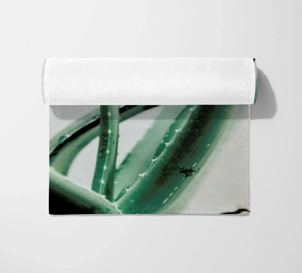 Aloe Vera beach towel by Flora & Fauna