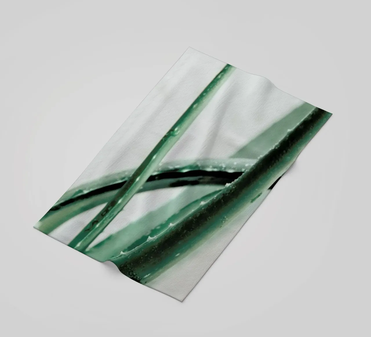 Aloe Vera beach towel by Flora & Fauna