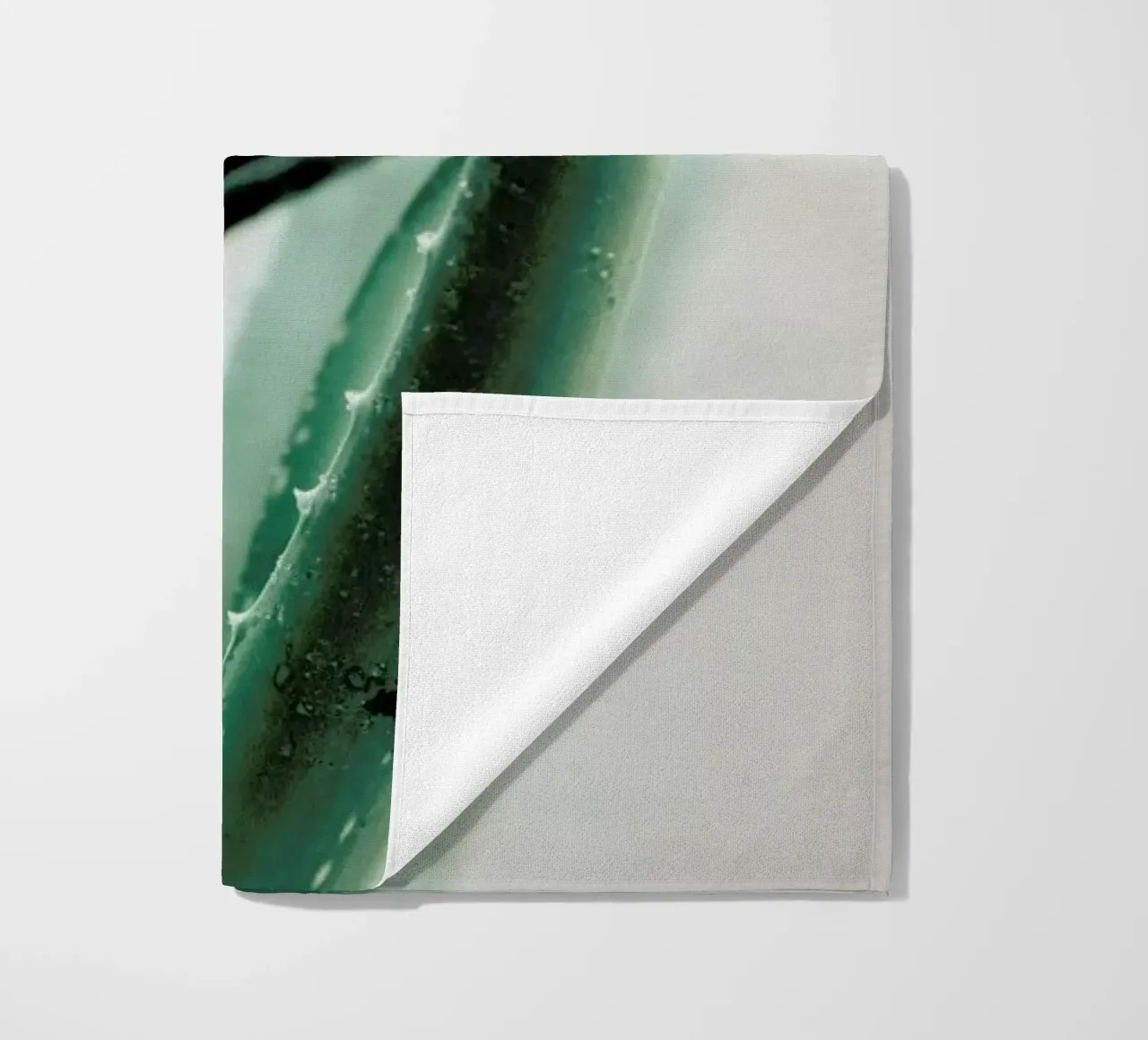 Aloe Vera beach towel by Flora & Fauna