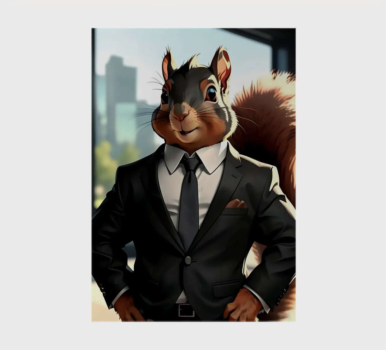 Squirrel_Style_C_1 notebook by Tierisch bunt by LK