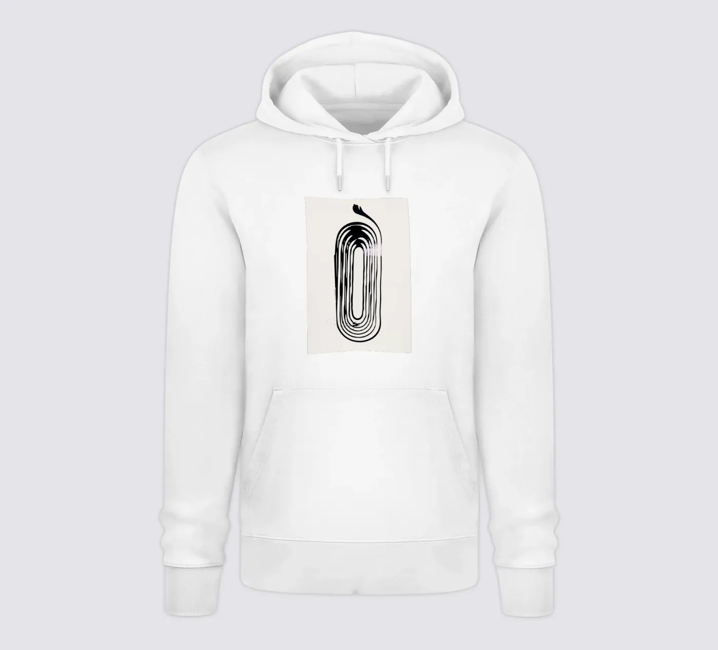 Loop hoodie van Graphite