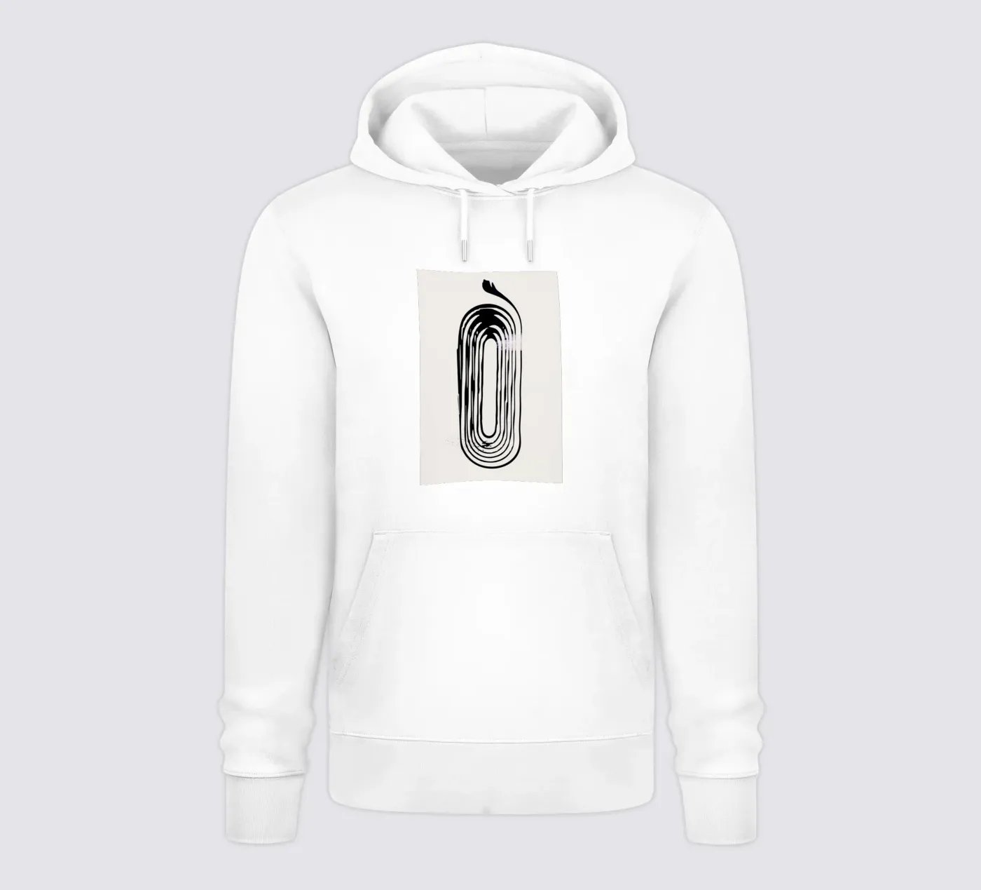 Loop hoodie van Graphite