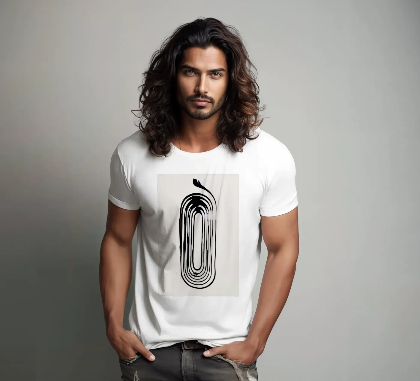 Loop t-shirt da Graphite