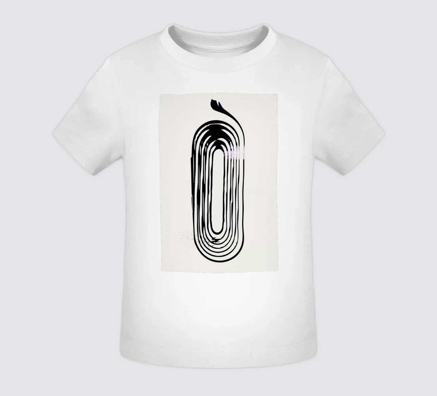 Loop maglietta neonato da Graphite