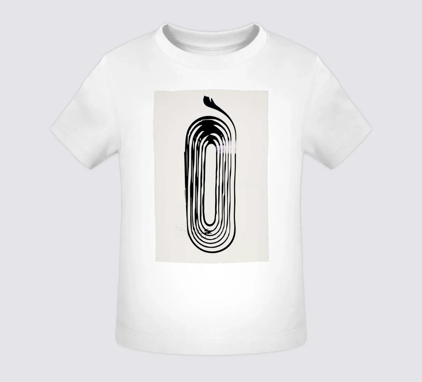 Loop maglietta neonato da Graphite