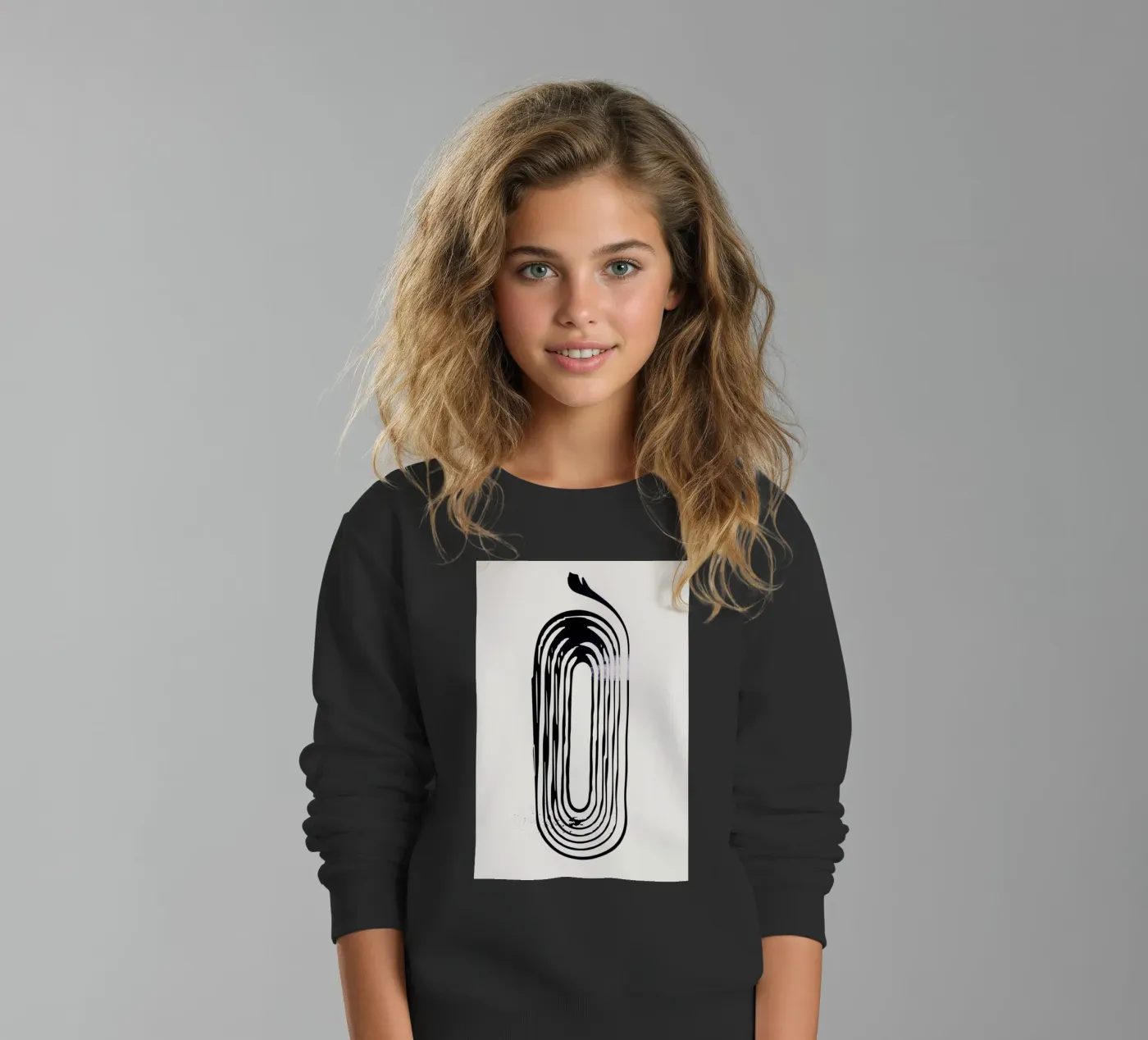 Loop kinder sweatshirt van Graphite
