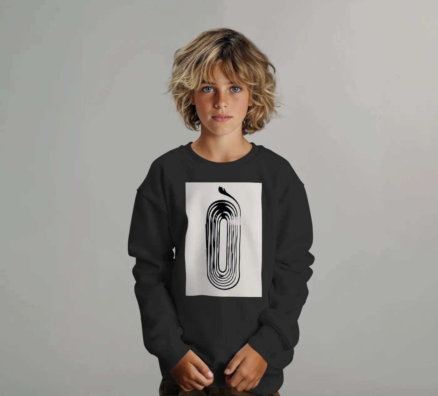 Loop kinder sweatshirt van Graphite