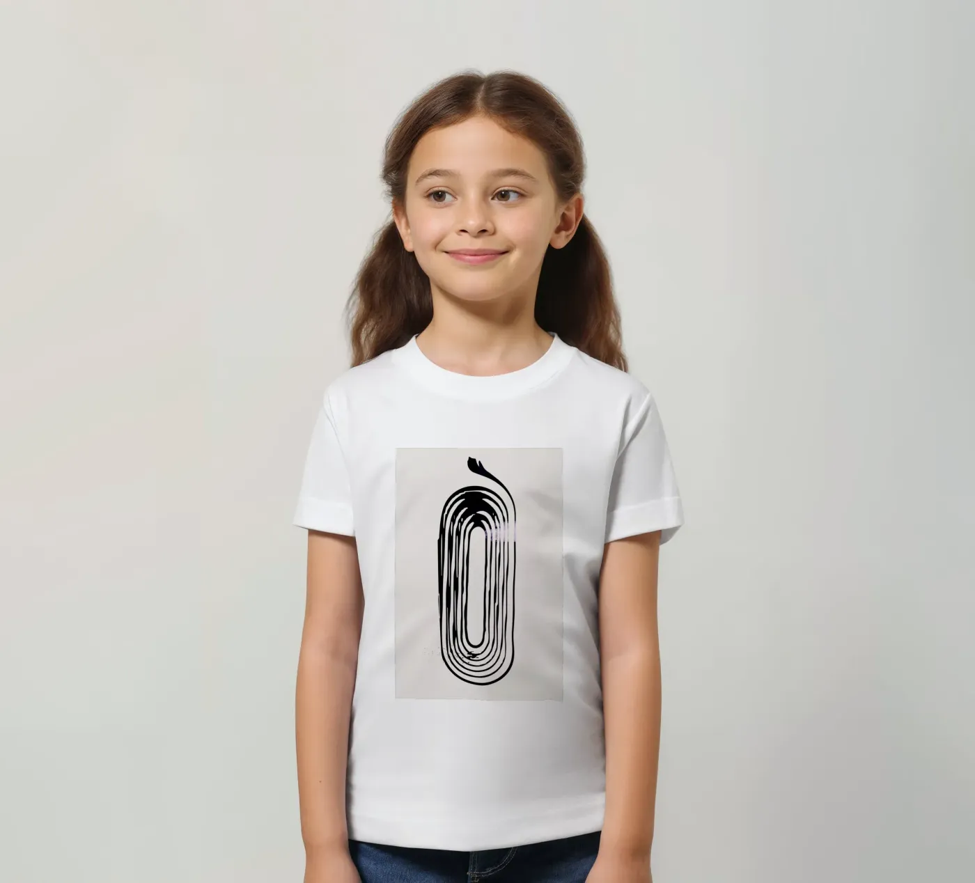 Loop Kinder T-Shirt von Graphite