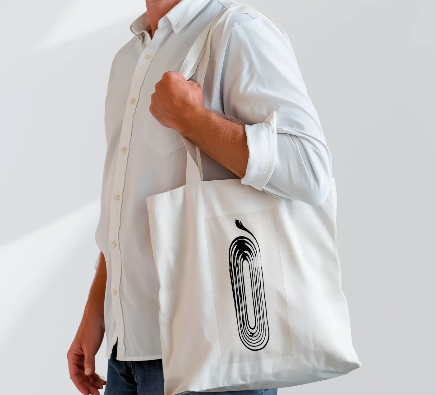Loop tote bag by Graphite