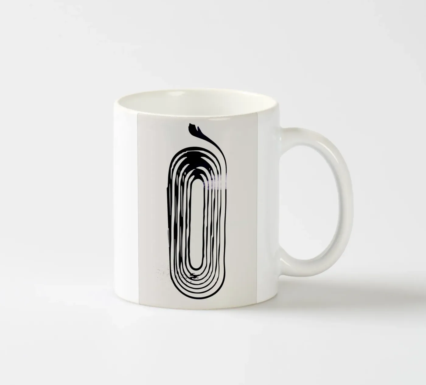Loop ceramic mug by Graphite