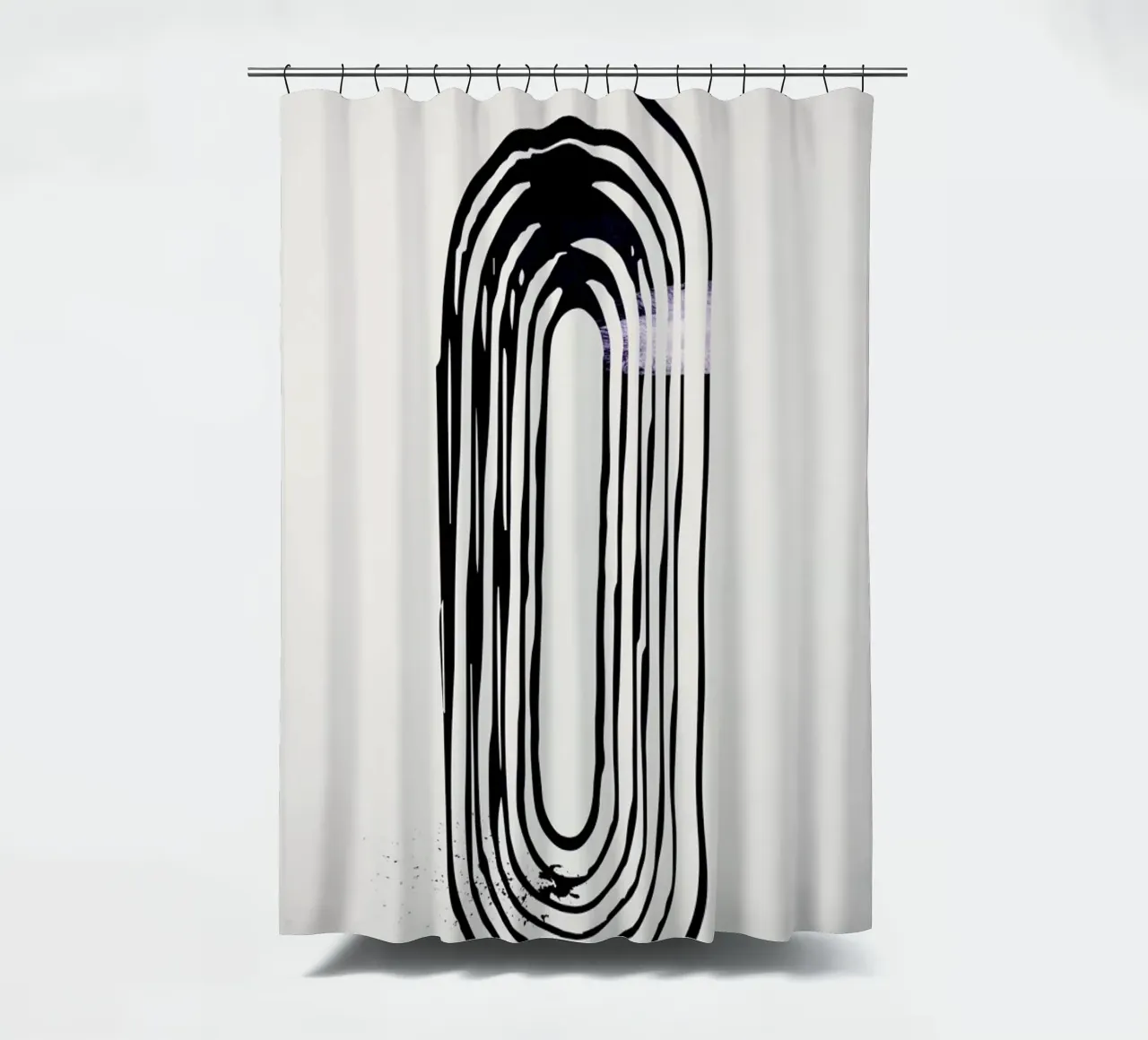 Loop Duschvorhang von Graphite