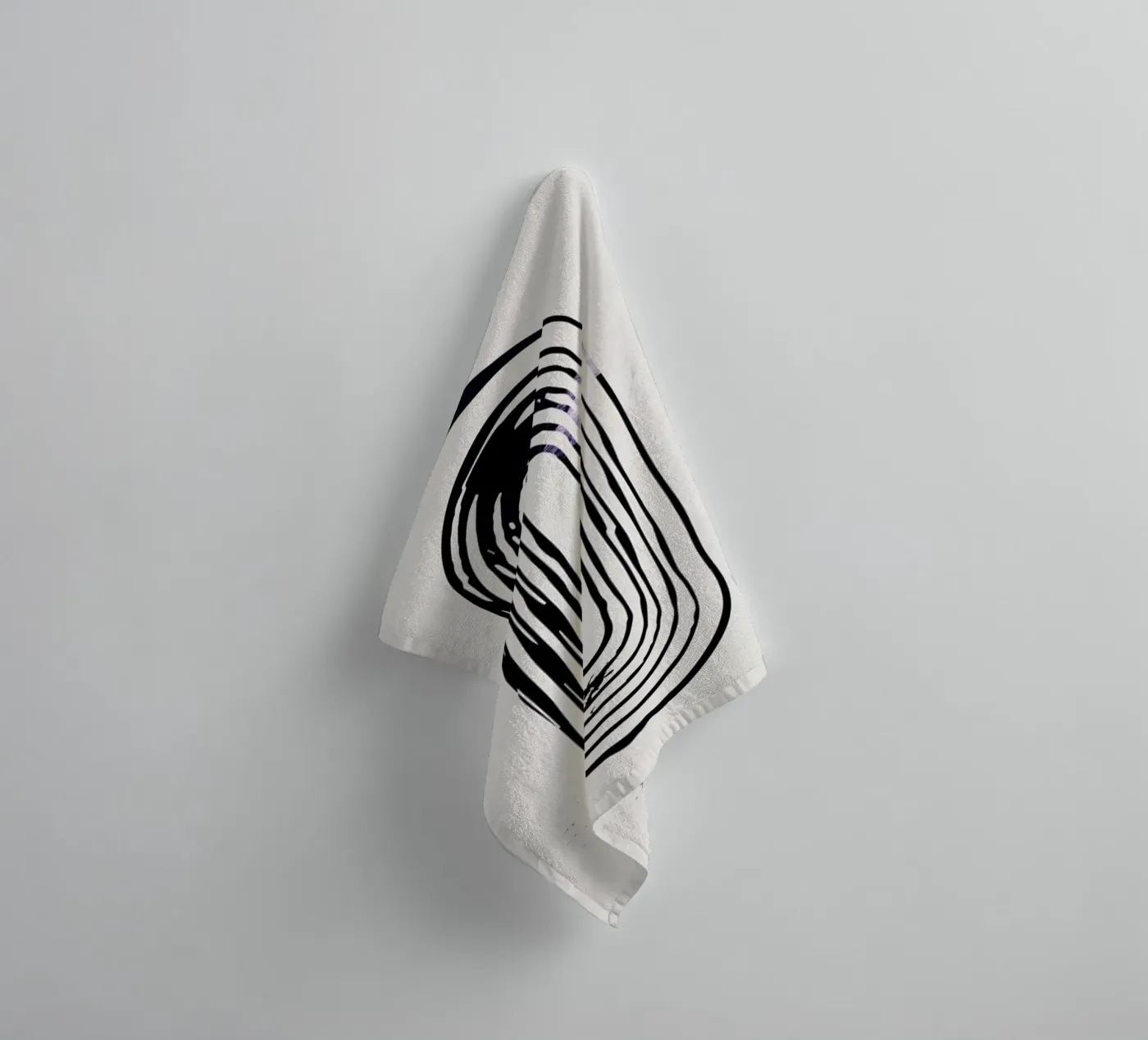 Loop badhanddoek van Graphite