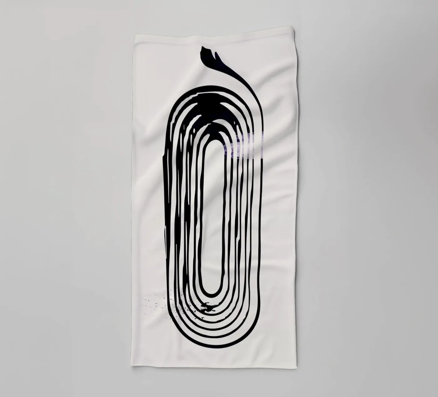 Loop badhanddoek van Graphite