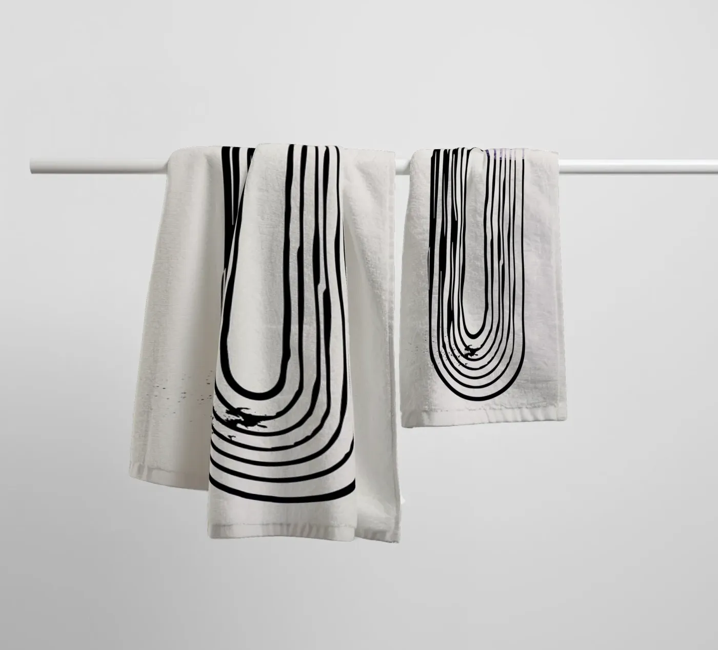 Loop badhanddoek van Graphite