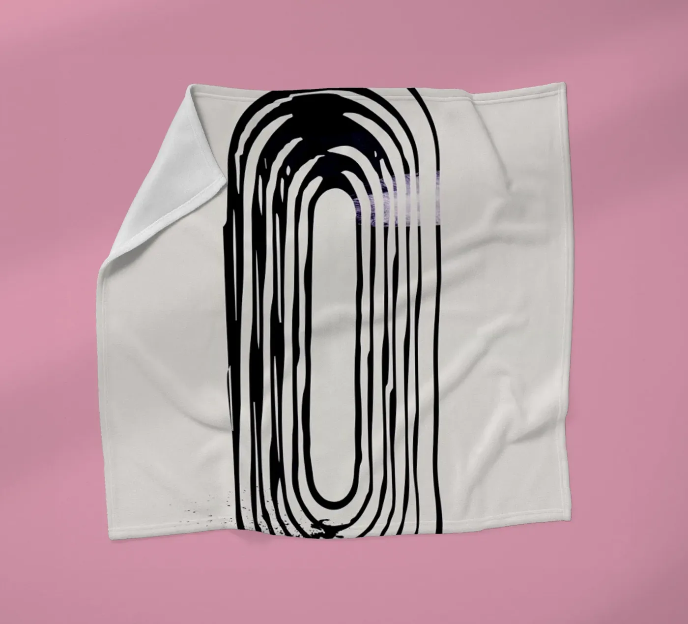 Loop Fleecedecke von Graphite