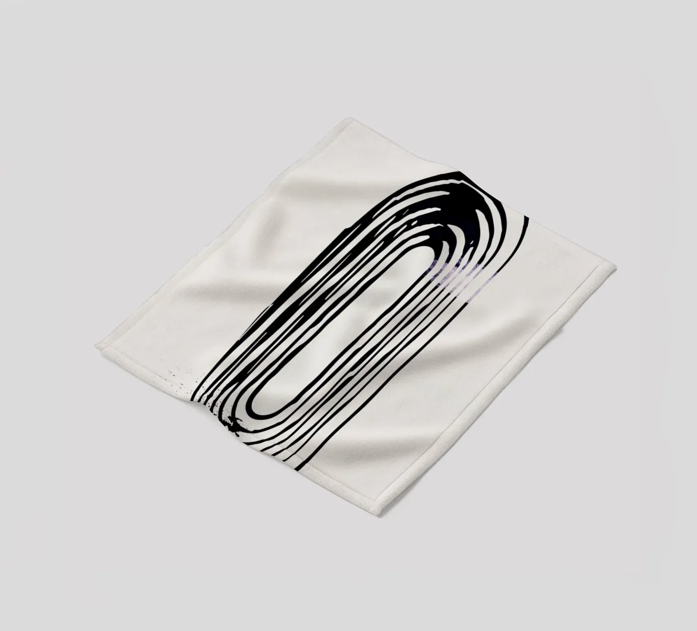 Loop fleecedeken van Graphite
