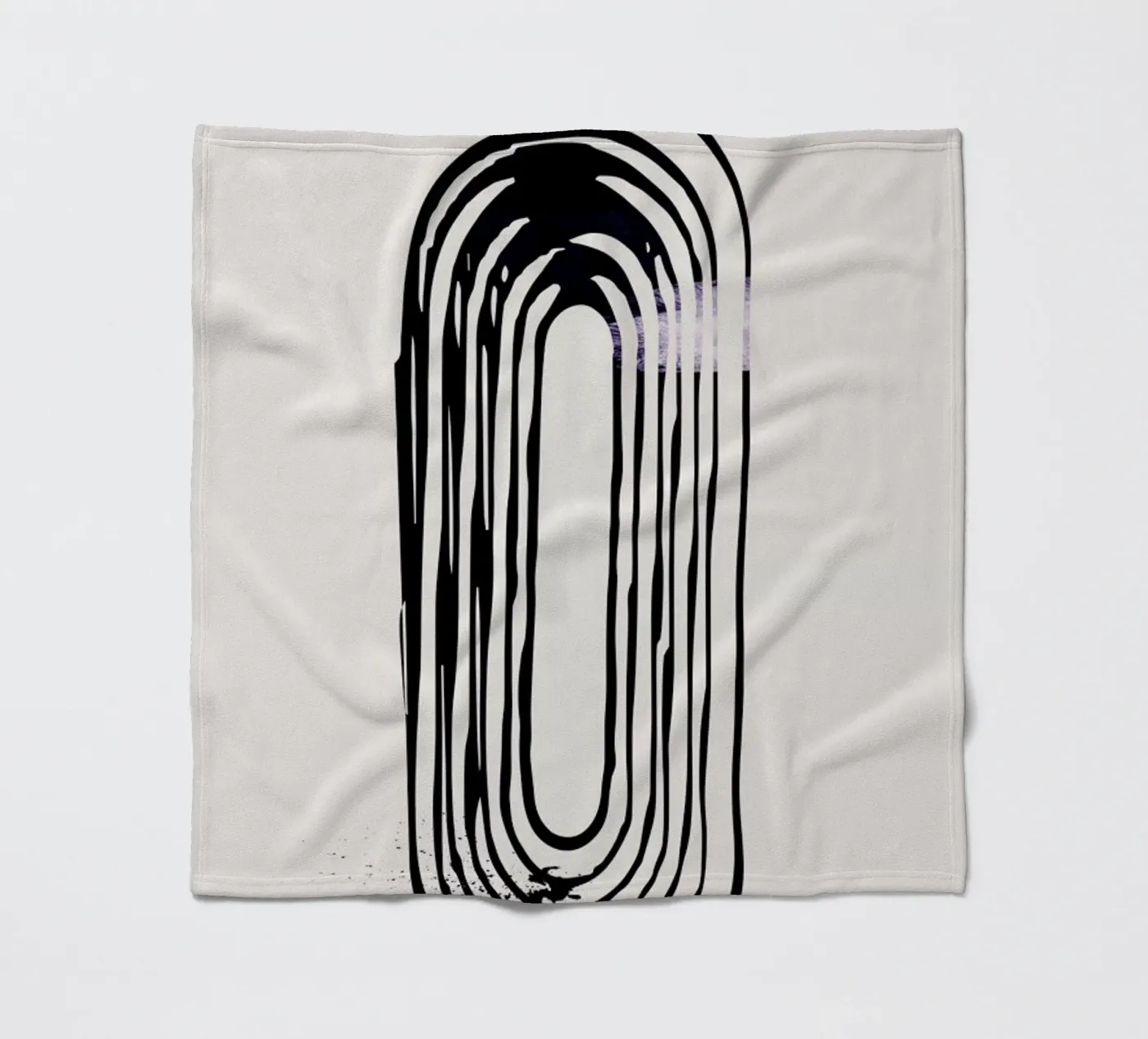 Loop fleecedeken van Graphite