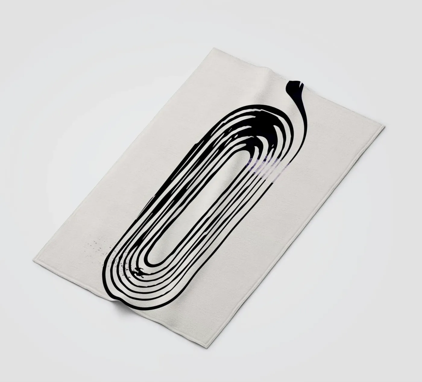Loop fleecedeken van Graphite