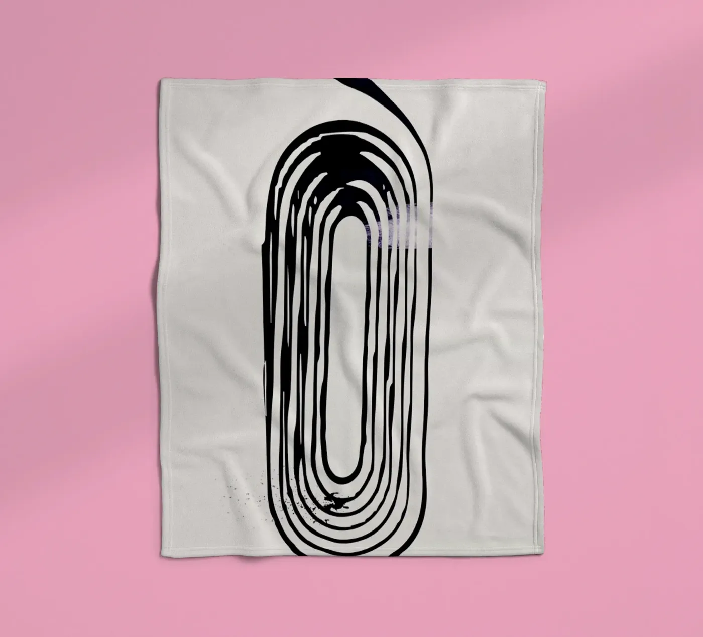 Loop fleecedeken van Graphite